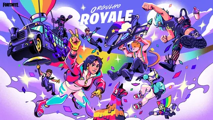 Fortnite - Pacote Orgulho Royale Grátis