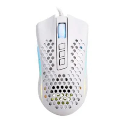 Mouse gamer redragon storm lunar white rgb, 12400dpi, 7 botões, branco m808w rgb - Acessórios e Periféricos - Magazine Luiza