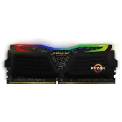 Memória DDR4 Geil Super Luce RGB TUF Gaming Alliance AMD Edition, 8GB 3000Mhz, GALTS48GB3000C16ASC