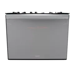 Fogão de Embutir 5 Bocas Preto com Frente Espelhada e Timer Digital Dako Diplomata Grill Style Bivolt