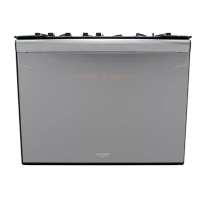 Fogão de Embutir 5 Bocas Preto com Frente Espelhada e Timer Digital Dako Diplomata Grill Style Bivolt