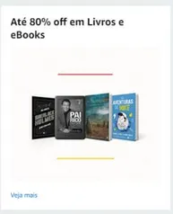 Amazon: Livros de Ficcção (Até 40% de desconto)