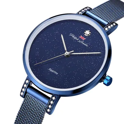 Relógio philiph london princess navy blue | R$189