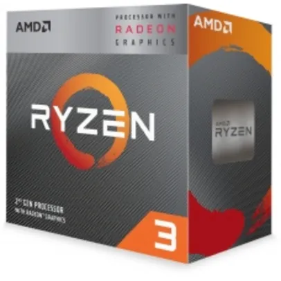 Processador AMD Ryzen 3 3200G 3.6GHz (4.0GHz Turbo), 4-Cores 4-Threads, Cooler Wraith Stealth, AM4