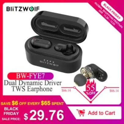 Blitzwolf BW-FYE7 TWS R$ 135