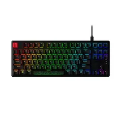 (Switch Red) - Teclado Mecânico Gamer HyperX Alloy Origins Core PBT, RGB 100% anti-ghosting e N-key rollover - 639N7AA#AC4