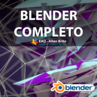 [EAD Allan Brito]​ Blender Completo: Todos os cursos - R$690