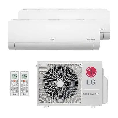 Foto do produto Ar Condicionado Multi Split Tri Split Inverter LG 21000 Btus (3X9000) Quente/Frio 220V A3UW21GFAC