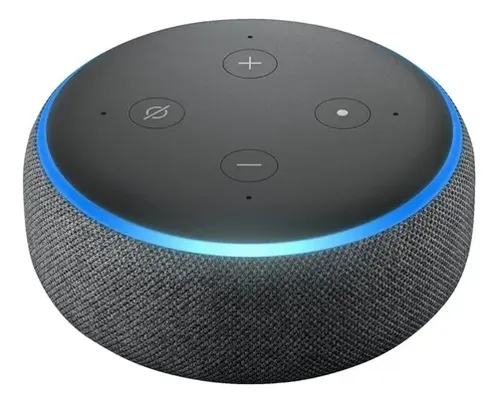 [NV 6] Amazon Echo Dot 3 Gen com assistente virtual Alexa carvão 110V/240V