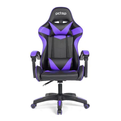 Cadeira Gamer PCTop Strike Roxa | R$690