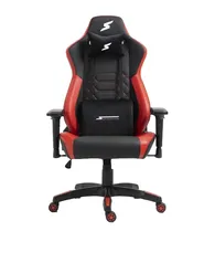 Cadeira Gamer SuperFrame Kong, Reclinável, Preto e Vermelho