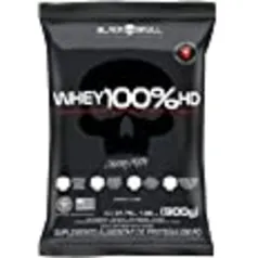 Refil Whey 100% Hd Chocolate 900G, Black Skull 