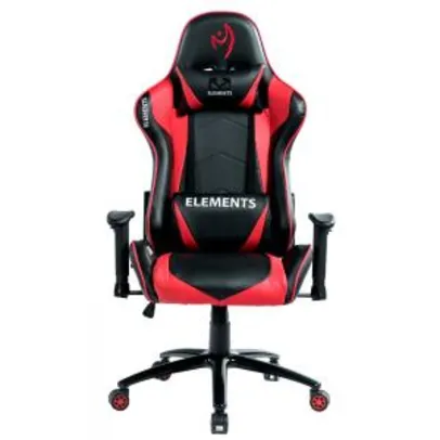 Cadeira Gamer Elements Veda Ignis, Red R$1199