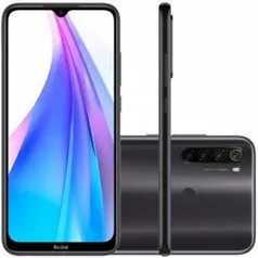 Smartphone Xiaomi Redmi Note 8T 64GB Versão Global Desbloqueado Preto