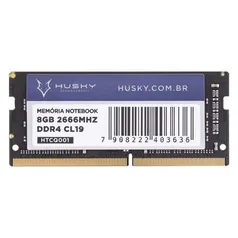 [APP] Memória Husky Technologies, 8GB, 2666MHz, DDR4, CL19, Para Notebook - HTCQ001