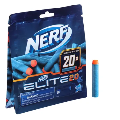 Refil Nerf Hasbro Elite com 20 Dardos