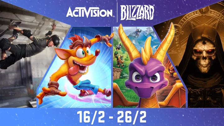 [Nintendo Switch] Jogos Activision Blizzard 