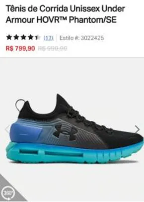 Tênis de Corrida Unissex Under Armour HOVR™ Phantom/SE | R$349