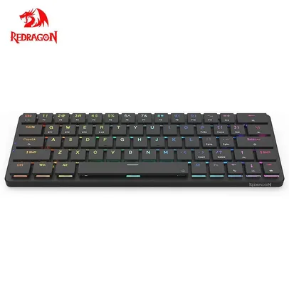  Teclado Mecânico sem fio REDRAGON Elise Pro K624P RGB 