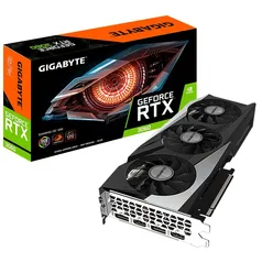 Placa de Vídeo Gigabyte GeForce RTX 3060 Gaming OC 12G LHR,12GB | R$4.000