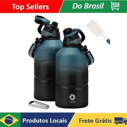 [R$71 Moedas/ BR] FEIJIAN-Garrafa Térmica Frio e Quente 1.9L com corda