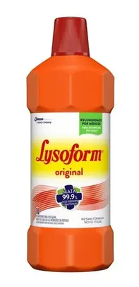Saindo por R$ 6,9: Desinfetante Lysoform Bruto Uso Geral Original 1l | Pelando