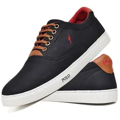 Tenis Masculino Polo Blu Cano Baixo Super Leve