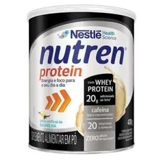 02 UNIDADES suplemento Alimentar Nutren Protein Baunilha 400g