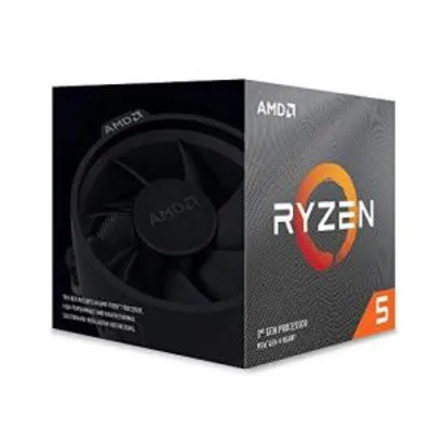 [Prime]Processador AMD Ryzen 5 3600X Cache 32MB 3.8GHz (4.4GHz Max Turbo) AM4, Sem Vídeo - 100-100000022BOX