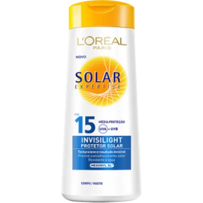 Protetor Solar L'Oréal Paris FPS 15 (120ml)-  8,09