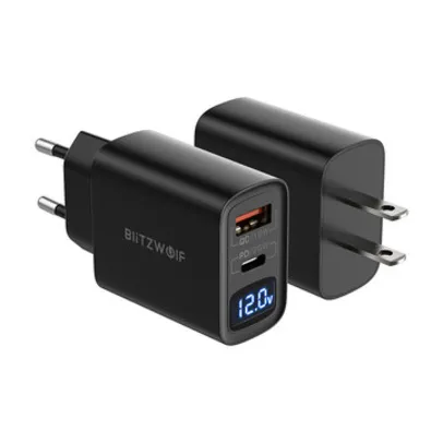 BlitzWolf® BW-S19 20W 2-Port USB | Fast Charging | R$93