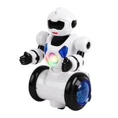 Robô de Brinquedo Dançarino Space Bot Com Sons Polibrinq Personagem Dancig Robot Educativo