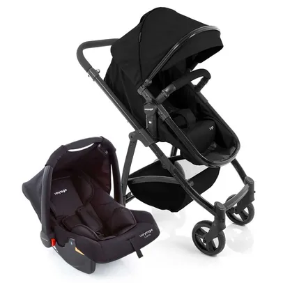 Carrinho Voyage Travel System Vip Preto