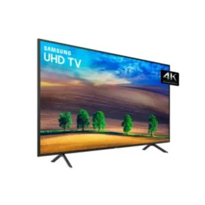 Smart TV Led 55" Samsung, 4K, Wi-FI, HDMI, USB - UN55NU7100GXZD R$2599,00