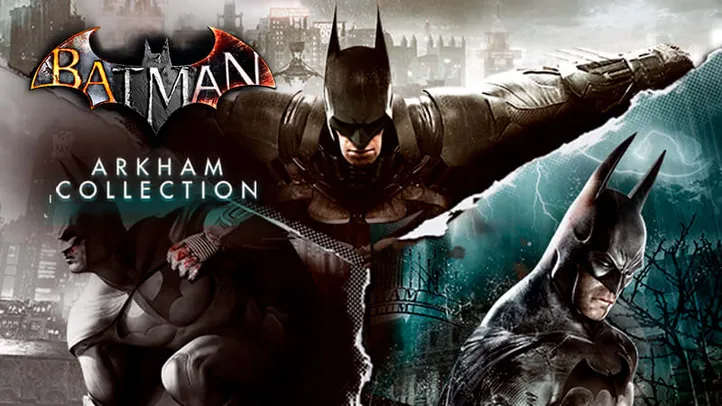 Batman Arkham Collection para PC (3 jogos) - Ativação na Steam