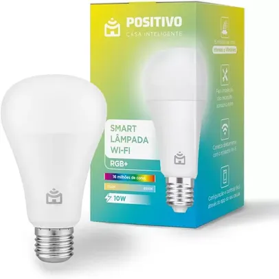 Smart Lâmpada Positivo RBG+ 10w