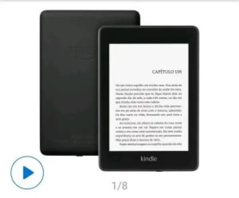 [Clube da Lu]Novo Kindle Paperwhite Amazon À Prova de Água 8 Gb - R$394