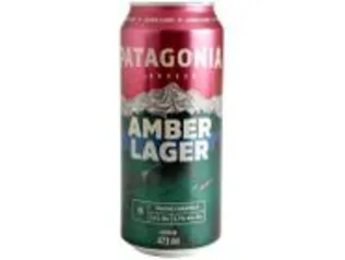 (Regional) Cerveja Patagonia Amber Lager Triplo Malte - 473ml
