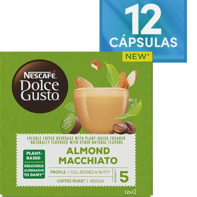 MACCHIATO AMÊNDOAS VEGANO - 12 cápsulas