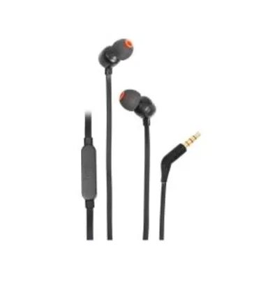 Fone de ouvido intra-auricular JBL T110 (usuários selecionados)
