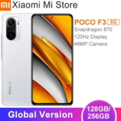 Smartphone Xiaomi POCO F3 6/128GB | R$ 1779