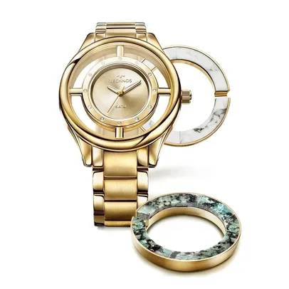 Relógio Technos Feminino Signature Dourado - GL30FK/4X R$359