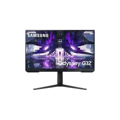 Monitor Gamer Samsung Odyssey G32A 27, 165Hz, 1ms, Ajuste de Altura, HDMI, DP e Série G32