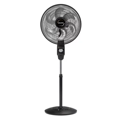 Ventilador de Coluna Mallory Éolo 40cm Preto e Grafite - 220V