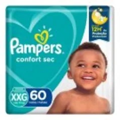 Kit 4 Fralda Pampers Confort Sec Xxg Com 60 Unidades (240) | R$163