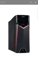 [CARTÃO SUB] Computador Gamer Acer Aspire GX-783-BR11 i5-7400, 8GB, 1050TI 4GB, 1TB - R$ 2899