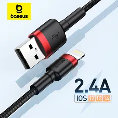 [Já Com Impostos] Baseus cabo usb carga rápida