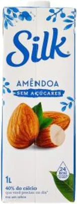 Bebida Vegetal Amendôa Sem Açúcar Silk 1L