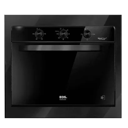 Product photo Forno Elétrico De Embutir Eos 47L Porta De Vidro All Black EFE47EP 220V