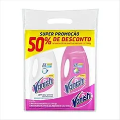 [PRIME+Rec] Tira Manchas Multiuso Líquido Com 1 Pink e 1 Crystal White, Vanish | R$ 21